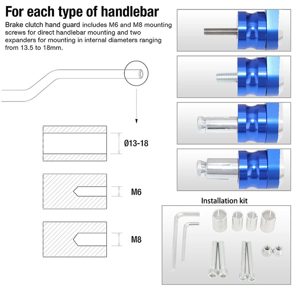Motorcycles Accessories Hand Guard For Kawasaki Ktm Surron Ebike Triumph Cf Moto Voge Aprilia Talaria Tenere 700 Atv Suzuki Mt07