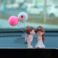 Cute Creative Cartoon Car Decoration Ornaments Auto Center Console Car Interior Accessories