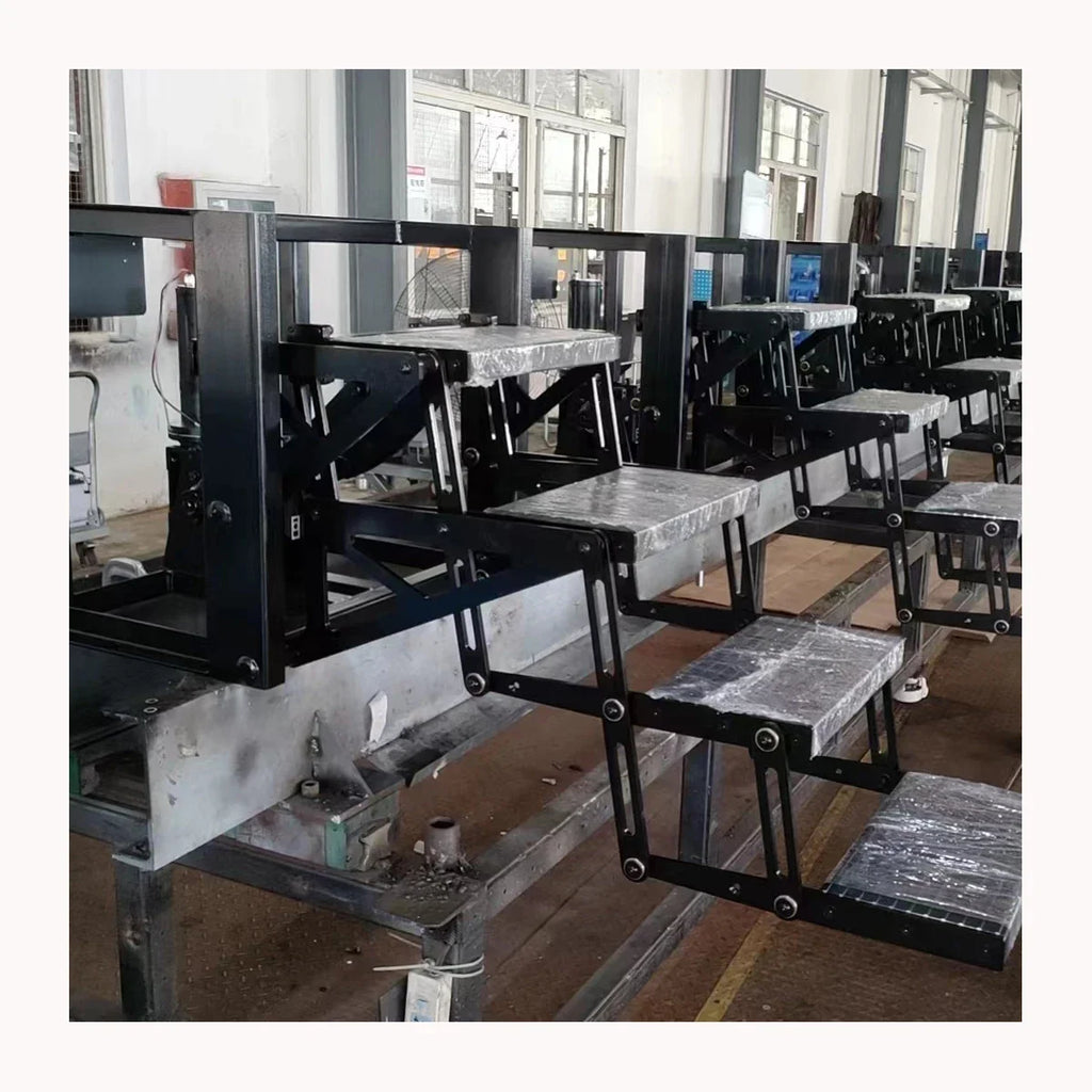 Escalones plegables eléctricos automáticos para camiones pesados ​​y camiones de comando, accesorios interiores para autocaravanas.