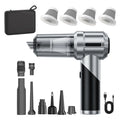 Arify Pro 18000Pa Car Vacuum 4 in 1 Blower Foldable 90° Hose Brushless Motor USB C Fast Charge for Car Seats Home PC Cleaning