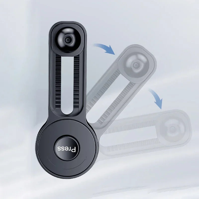 Car Phone Mount Accessory 360° Rotation Adjustable Extension Rod - Fits 17mm Ball Holder & Car Display Screen