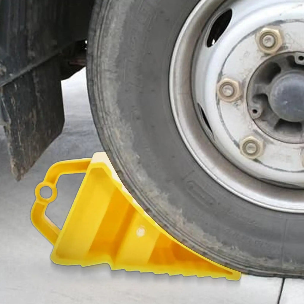 Anti-Slip Car Truck Wheel Chocks Multi-purpose Vehicles Wheel Ramp Pads Wear-Resistant Tire Stopper For Cars RVs