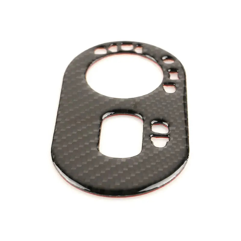 For Seat Ibiza 6l 2003 2004 2005 2006 2007 2008 LHD Car Soft Carbon Fiber Accessories Headlight Switch Frame Interior Trim