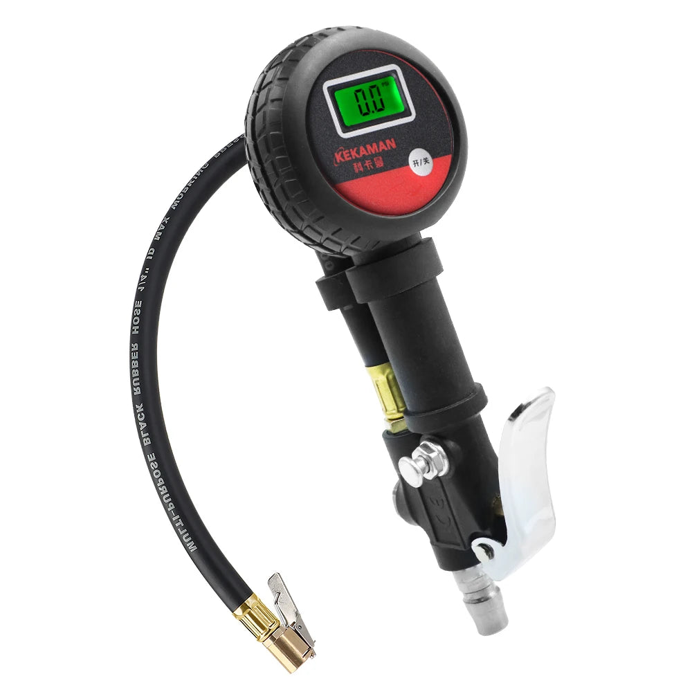 High Precision Monitor System Test Accessories Auto Tire Pressure Gauge LCD Digital Tyre Tester for Car Truck Vehicle Motorcycle