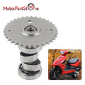 A9 Camshaft Racing Cam Shaft 34 Tooth for 50cc 60cc 80cc 100cc 139QMB GY6 Scooter Moped ATV Go Kart