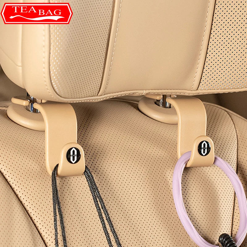 For Aito M5 M7 M9 Car Styling Passenger Hooks Seat Back Hook Auto Interior Organization Original Color Modified Accessories