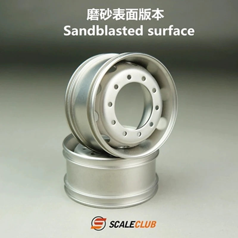 SCALECLUB  Tamiya 1/14 trailer truck dump truck truck universal upgrade metal rear hub Upgrade your DIY accessories