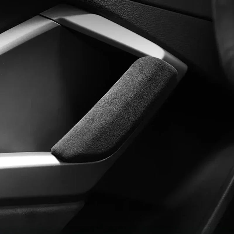 For Audi Q3 2019-2022 Car Interior Supplies Modified Decorative Supplies Door Handle Car Handle Decorative Modification Cover