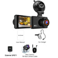 Dash Cam for Cars 4K Front Rear Camera Car DVR for Vehicle Video Recorder Rear View Camera Parking Monitor WiFi Dashcamera