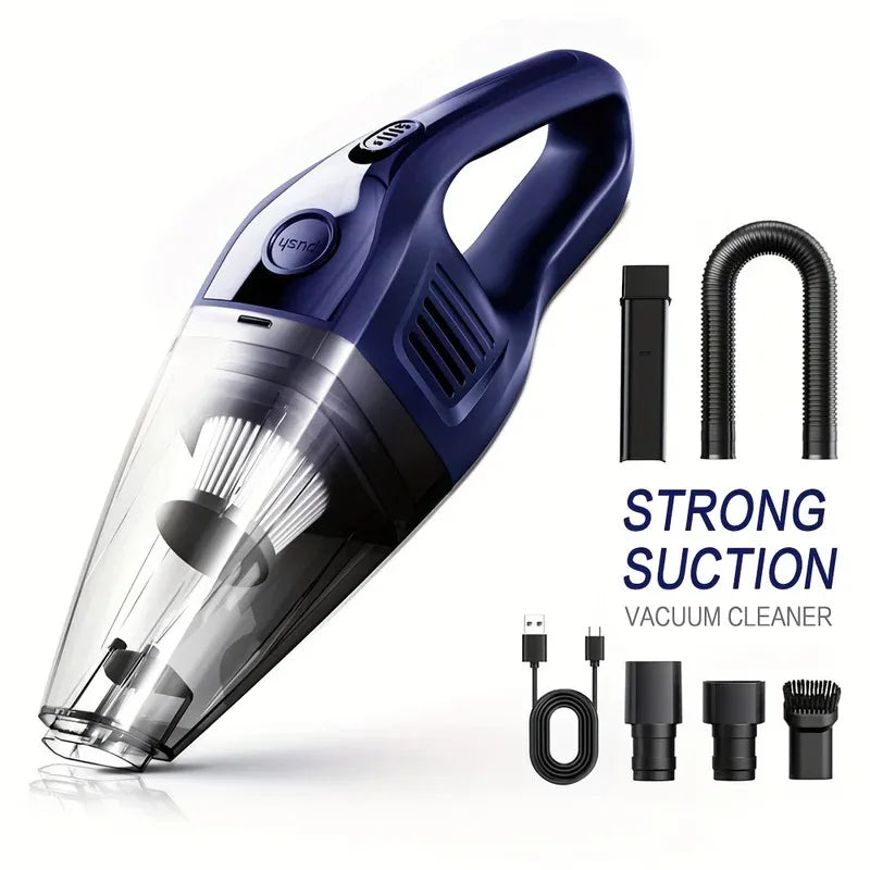 Convenient Vacuum Cleaner, Wireless Handheld Vacuum Cleaner For Household Car, Powerful Suction Usb Charging Mini Vacuum Cleaner