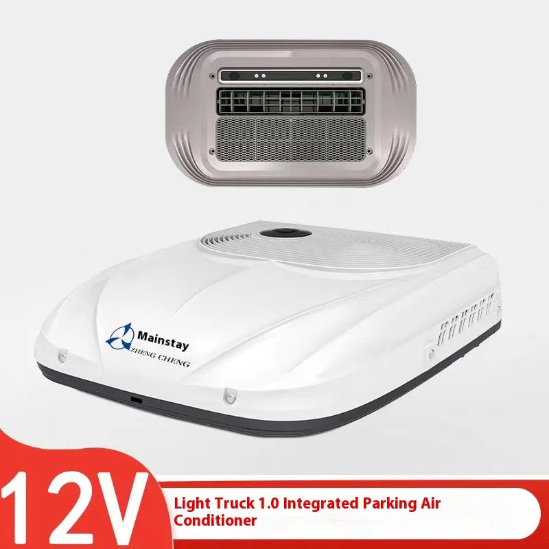 Automotive electric parking air conditioning 24V refrigeration RV light truck mounted all-in-one machine 12V electric parallel i