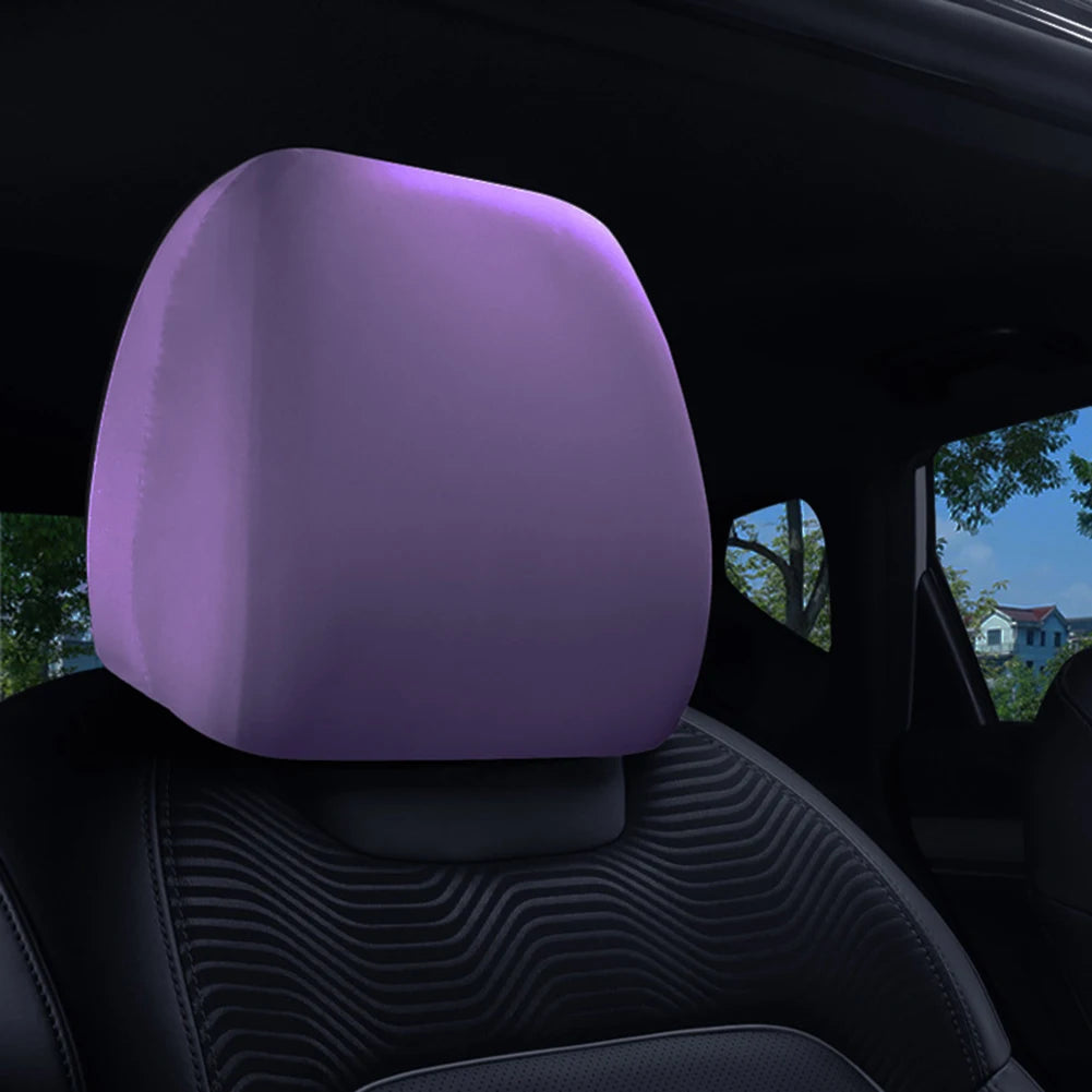 Car Seat Headrest Cover Cloth For Car Truck SUV Anti-Dirty Elastic Protective Cover Auto Universal Car Accessories 26x24cm