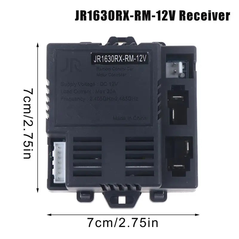 Children's Electric Vehicle Remote Control JR1630RX/JR1630RX-12V 2.4G Replacement Component
