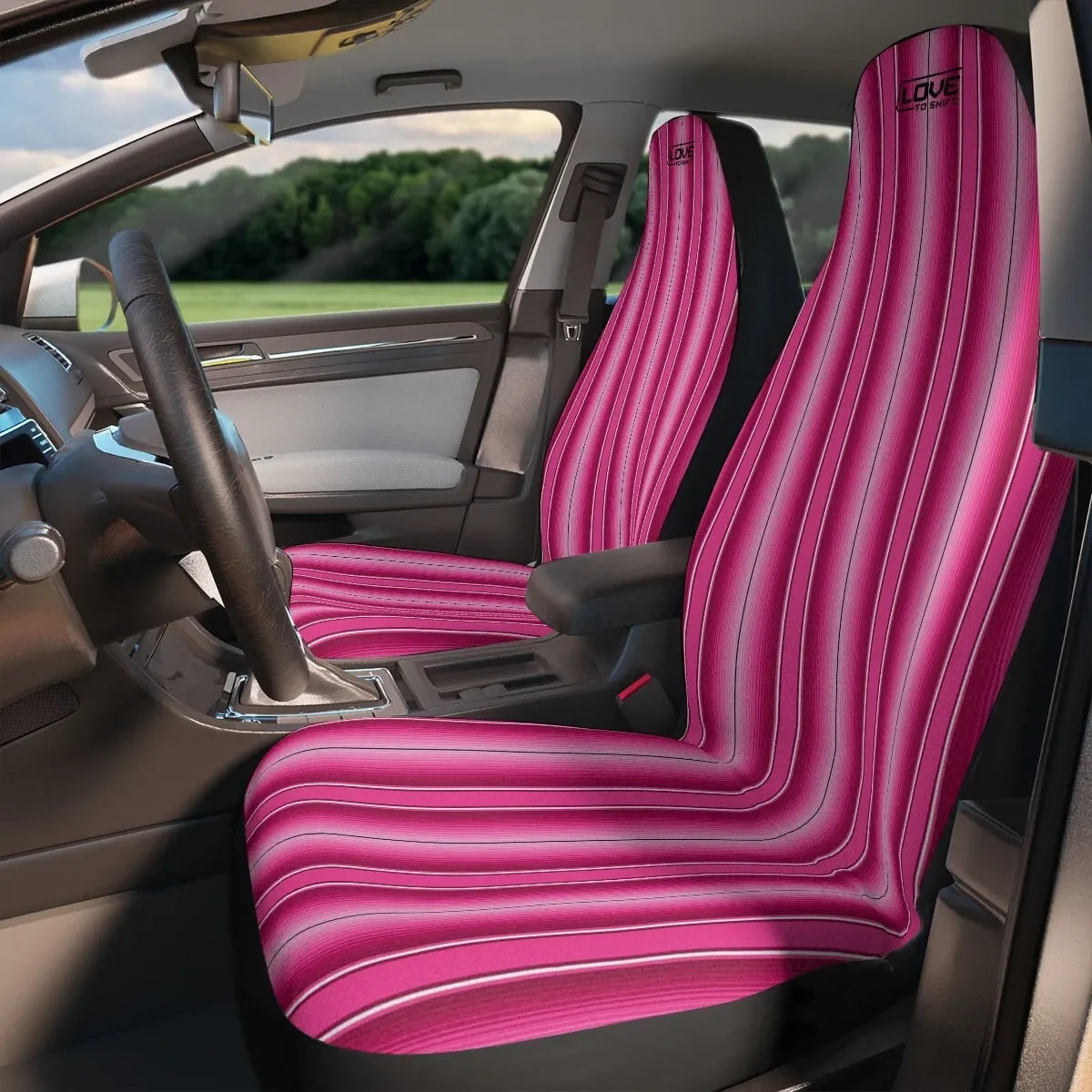 Bohemian Hippie Car Seat Covers Car Seat Accessories Retro Modern Car Decor Vehicle Hippie Van Seat Covers