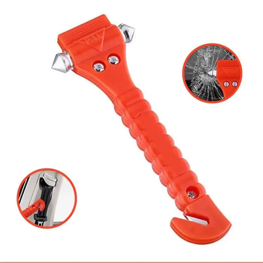 Car Safety Hammer Car Two-in-one Rescue Emergency Hammer Fire Escape Hammer Car Window Breaker