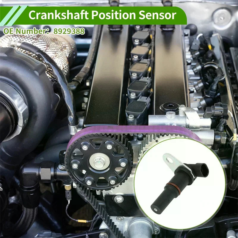 8929388 Crankshaft Position Sensor For DIESEL SERIES 60 TRS Sturdy Black Engine Crank CKP Sensor