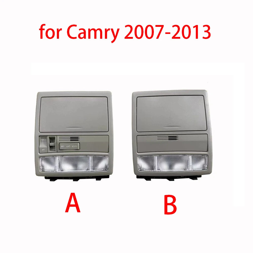 Car Interiors Accessory Roof Reading Light  With SunRoof Window Switch with Glasses Box for Camry 2007-2013