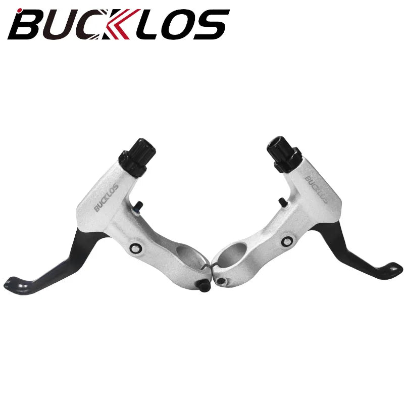 BUCKLOS Bicycle V Brakes Set Aluminum Alloy Bike Brake Lever Line Pulling V Brake Caliper Universal Cable Road Bike Brake Kit