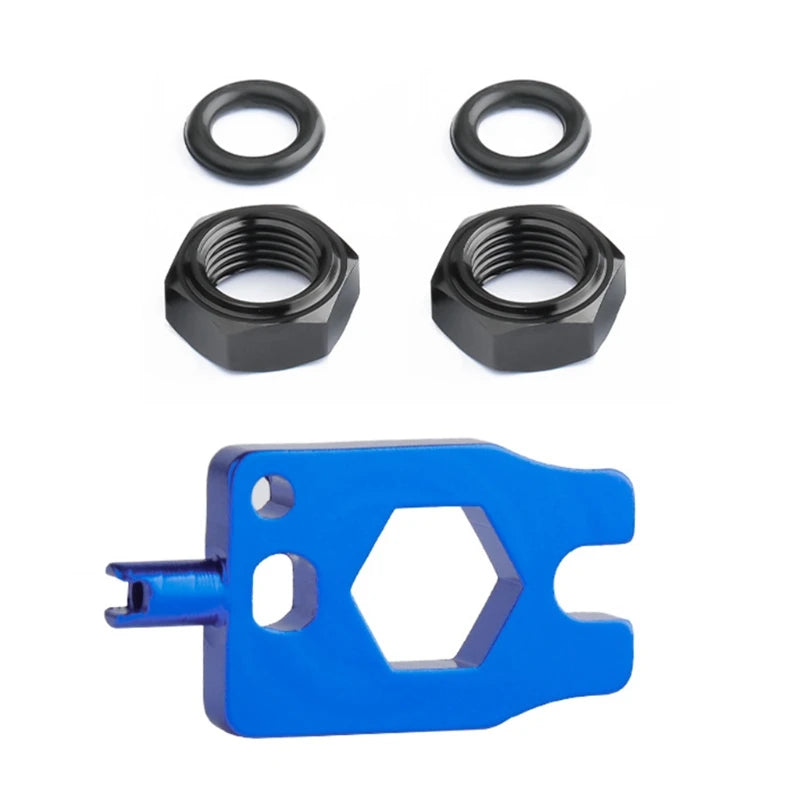 Repair Tools Bicycle Val-ve  Wrench Hex Nuts O-ring Schrader Provides Multi-function Service Wrench Great Performance Bike Tool