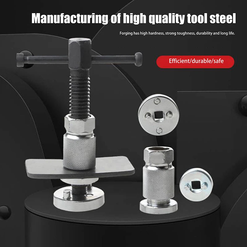 Car Disc Brake Pump Caliper Removal Adapter Compressor Set Rewind Back Brake Repair Tools Auto Accessories