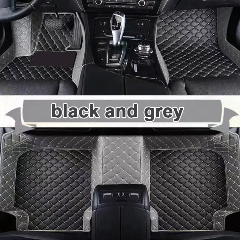 Custom Made Leather Car Floor Mats For Dacia Duster 2010 2011 2012 2013 2014 2015 2017 Carpets Rugs Foot Pads Accessories