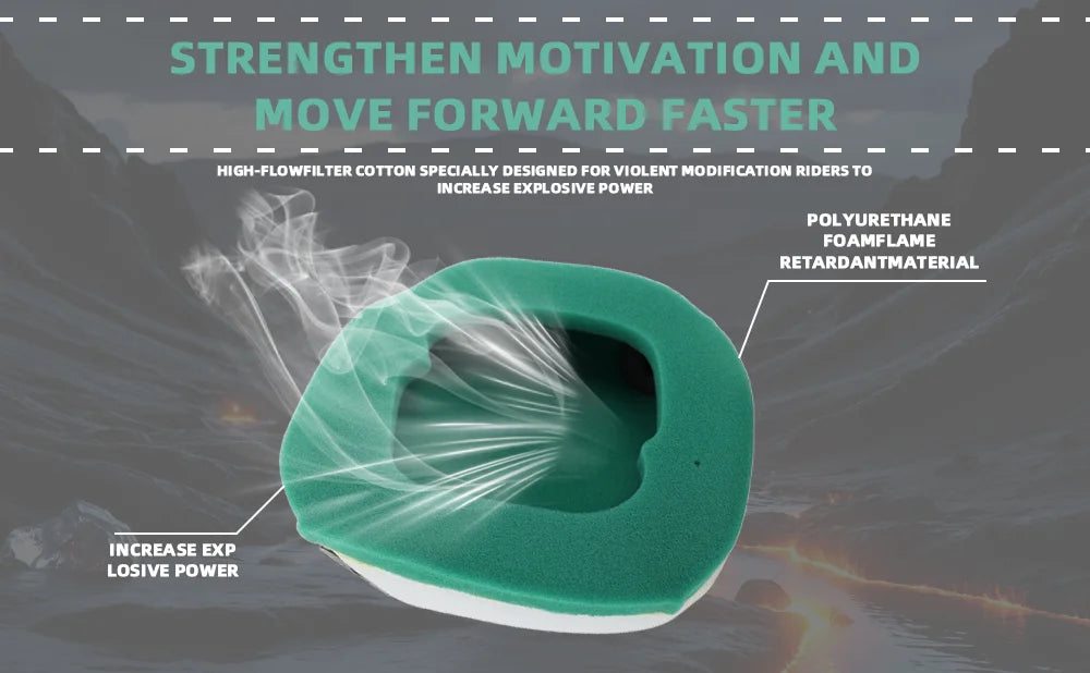 Motorcycle Air Filter Cleaner Dual Foam For Husqvarna KTM  SX XC SXF XCF EXC EXCF XCW FC TC FE TE 125 150 250 300 350 450 500