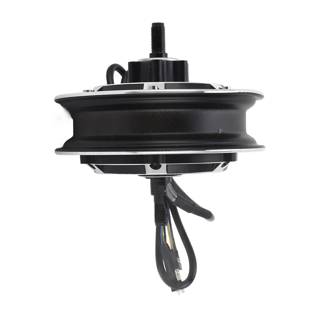 Electric Scooter Hub Motor 48V 1000W Electric Bike Brushless Disc Brake Hub Motor for 10 Inch Outer Tire