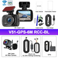 Dash Cam Dual Lens 4K UHD Recording Car Camera DVR Night Vision Video Recorder Support GPS Wi-Fi Black Box 4K Rear View Camera