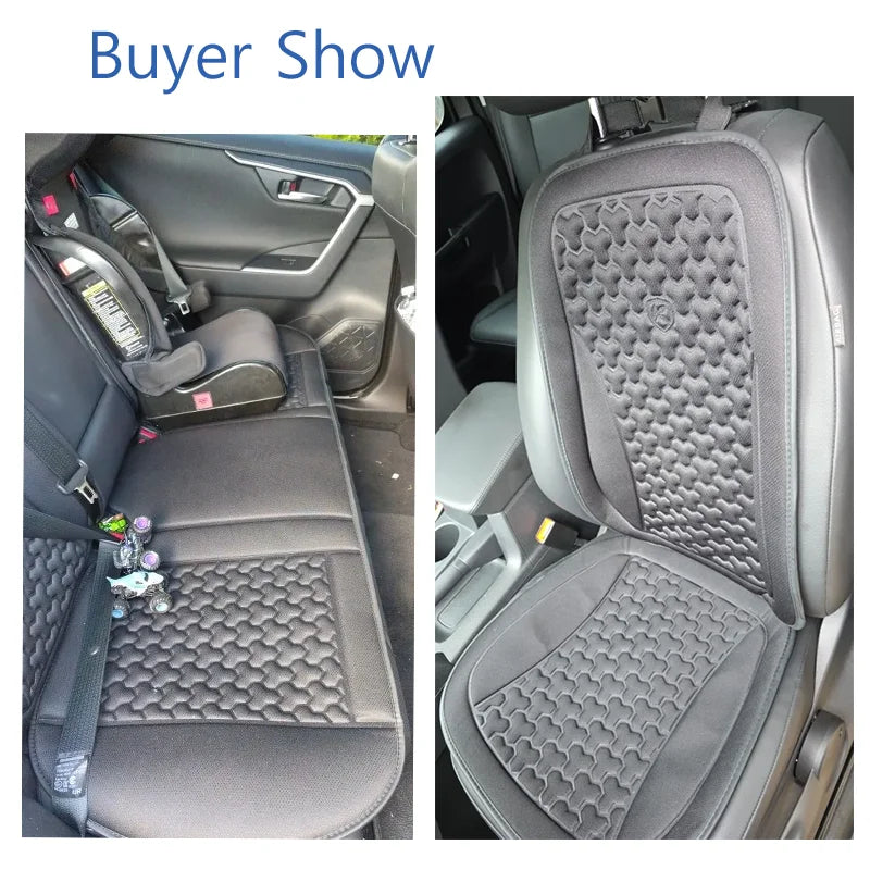 Universal Car Seat Covers Convex Design 3D Breathable Seat Covers Durable Car Seat Cushion Sweatproof Car Interior Accessories