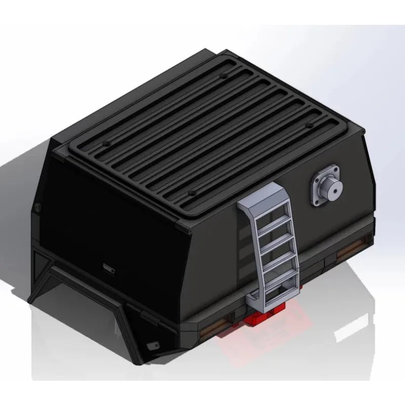 Ultra-Realistic Hunting Style Rear Truck Bed Cargo Box for AE40113 1/10 Enduro Knightrunner RC Rock Crawler Styling Accessory