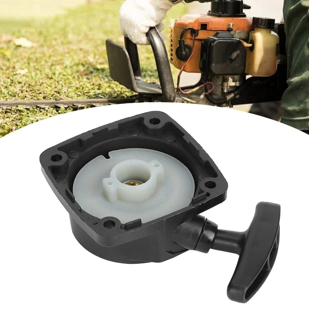 23CC Engine Hand Pull Start Manual Starter with Recoil Hedge Trimmer Spare Parts for 1E32F Motor