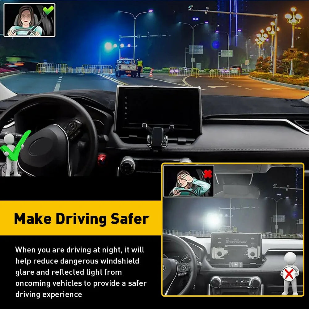 Para Dodge Ram 1500 2500 3500 2002 2003 2004 2005 2006 2007 2008 Accesorios para el automóvil Tablero de instrumentos Evitar la luz Almohadilla Cubierta del tablero Alfombras