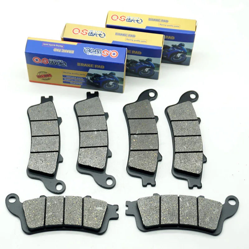 Motorcycle Front Rear Brake Pads for HONDA NT650V Deauville VFR800 Intercepter VFR800A ABS 2002-2005 VFR800Fi 1998 1999 VFR 800