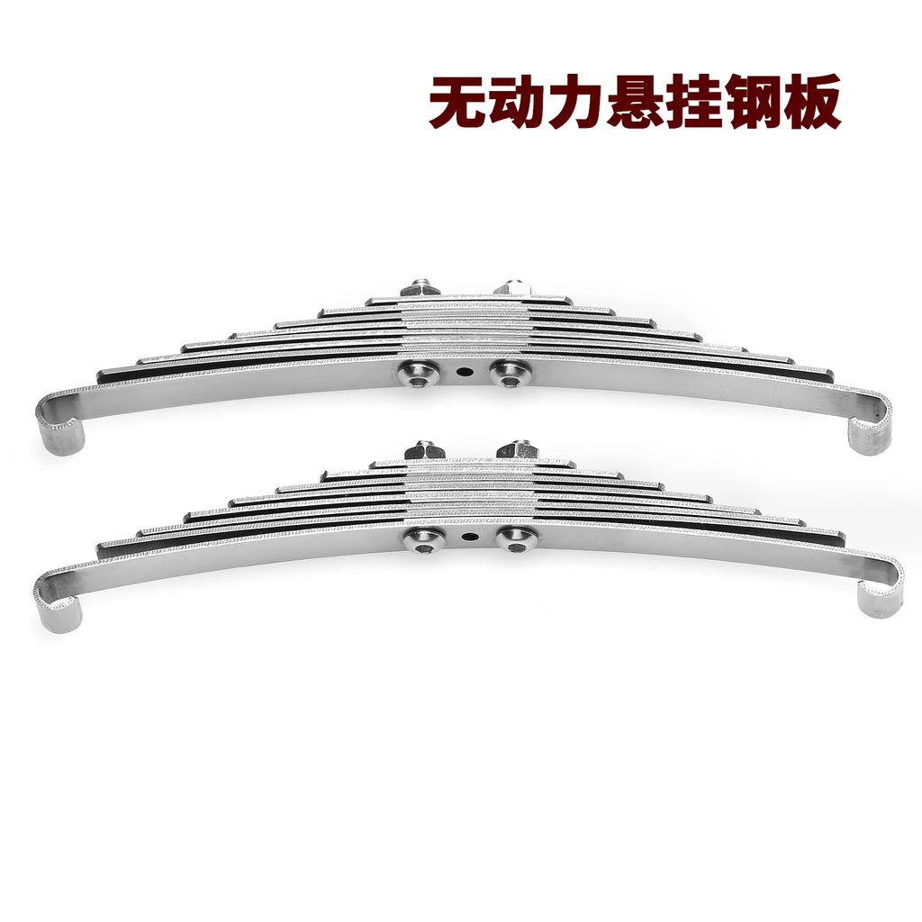 1 Pair Front Suspension Steel Leaf Spring Lifting Lug Set for 1/14 Tamiya RC Tractor Trailer Truck Model Car Upgrade Parts