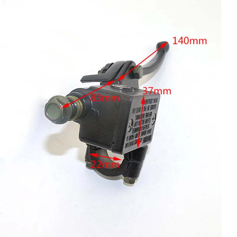 Motorcycle Front Disc Brake Kit Hydraulic  System for 110cc 125cc 140cc BBR TTR Pit Bike Motocross Scooter Pitbike