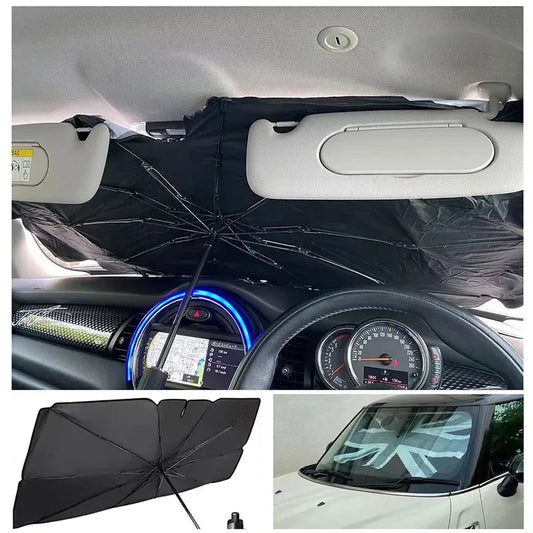 130×70CM car windshield sunshades front parasol car For VW Sharan Passat Caddy Touran Tiguan Golf Polo Teramont Atlas T-Roc