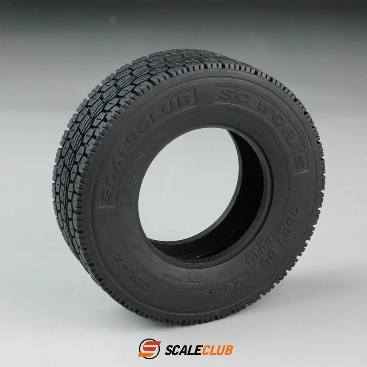Scaleclub 1/14 Truck Simulation Road Tires Suitable For Tamiya  Lesu For Scania Man Actros Volvo Car Parts Rc Truck Trailer