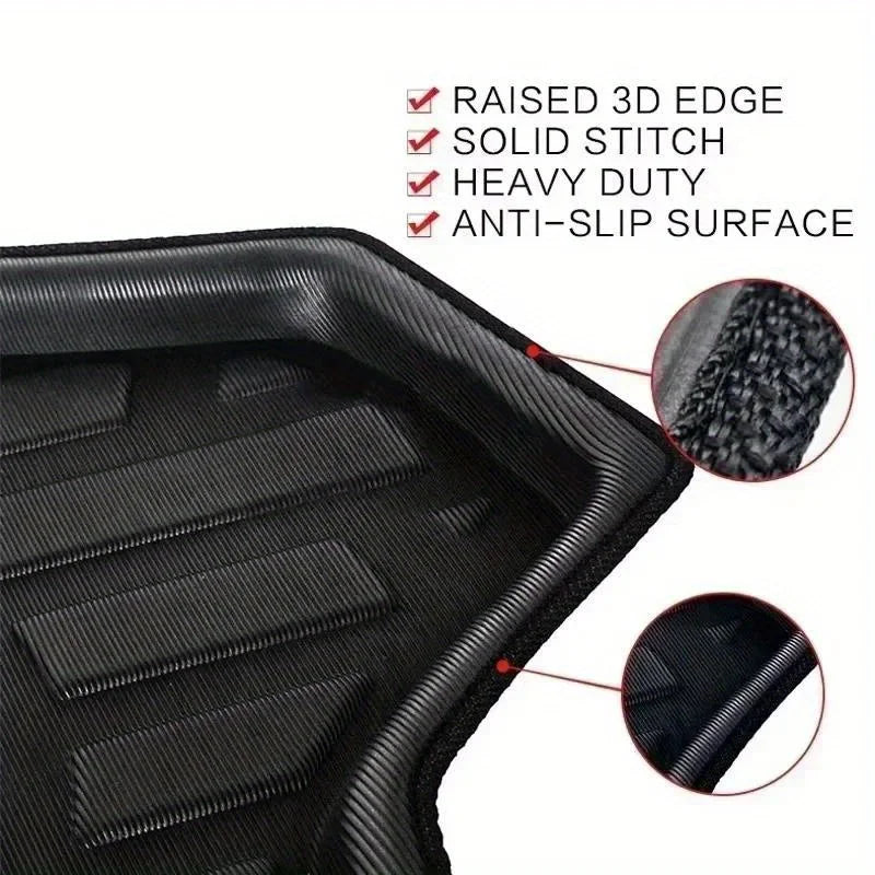 Car Rear Trunk Mat For Hyundai Tucson NX4 N-Line 2021-2025 2022 2023 2024 Luggage Cargo Boot Pad Liner Cover Rug Custom Parts