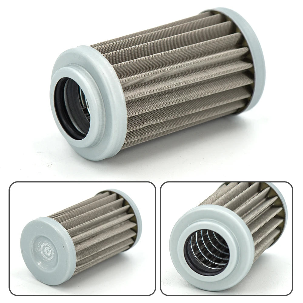 100 Micron Ethanol Fuel Compatible Mesh Fuel Filter Element E85 GAS Each Fuel Filter AN6 / AN8 / AN10 Inline