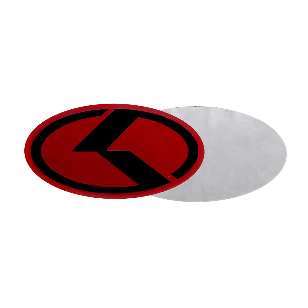 Car Interior Stickers Decoration Accessories For Kia KN Rio Ceed Sportage Cerato Soul K4 K5 K6 Car Steering Wheel Center Sticker