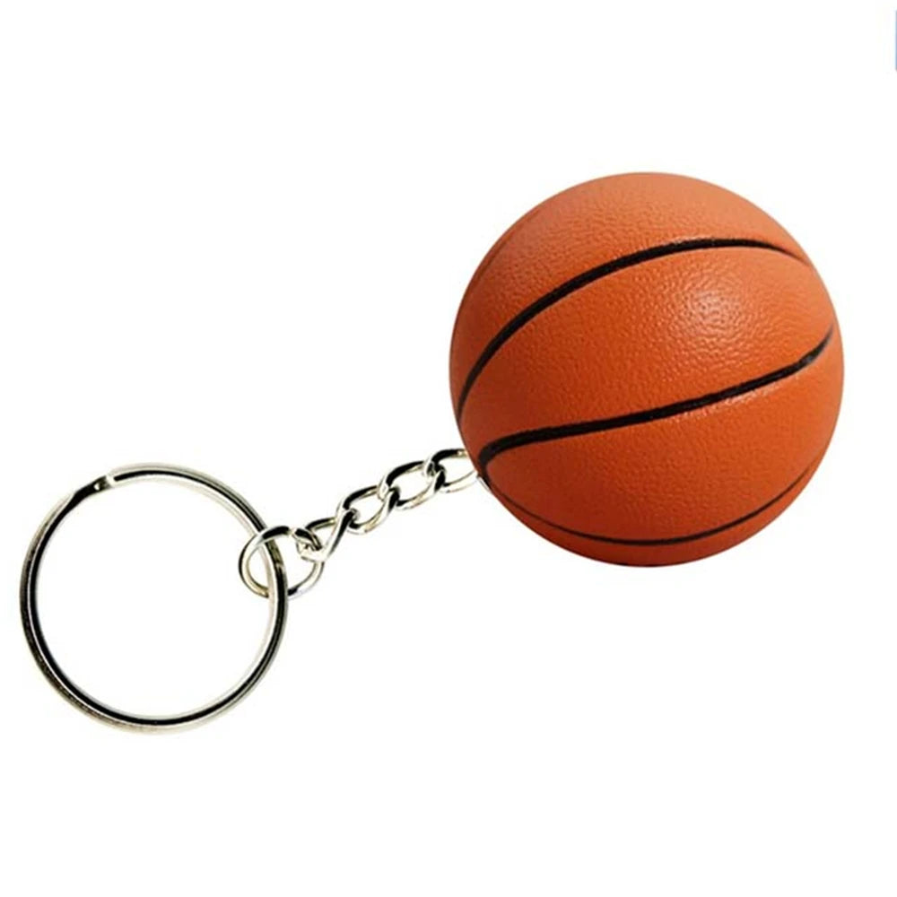 Car Accessories Special Soccer Car Pendant Fun Keychains Key Ring Bag Pendant Ball KeyChain Key Holder