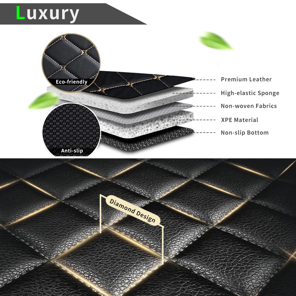 Car Floor Mats For kia Sorento 2002-2008 BL 5seats Waterproof Car Interior Accessories Car Mat