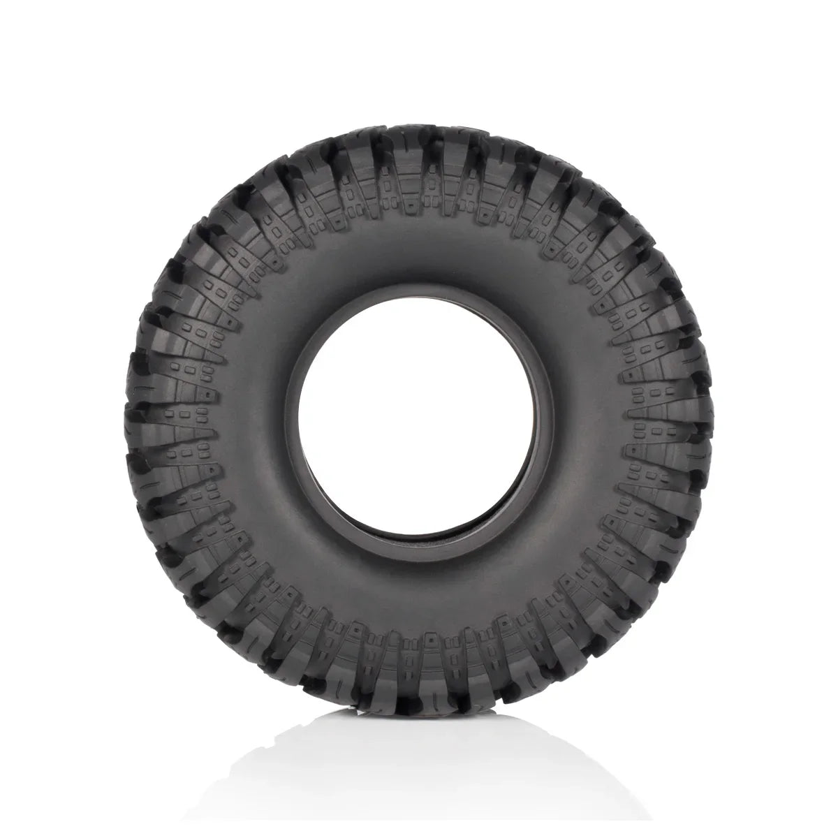 1Set 1.9 Inch Rubber Tyre 114*42mm Wheel Tires for 1/10 RC Car Crawler Axial TRX4 SCX10 90046 D90 TF2 Capra YIKONG LCG Part
