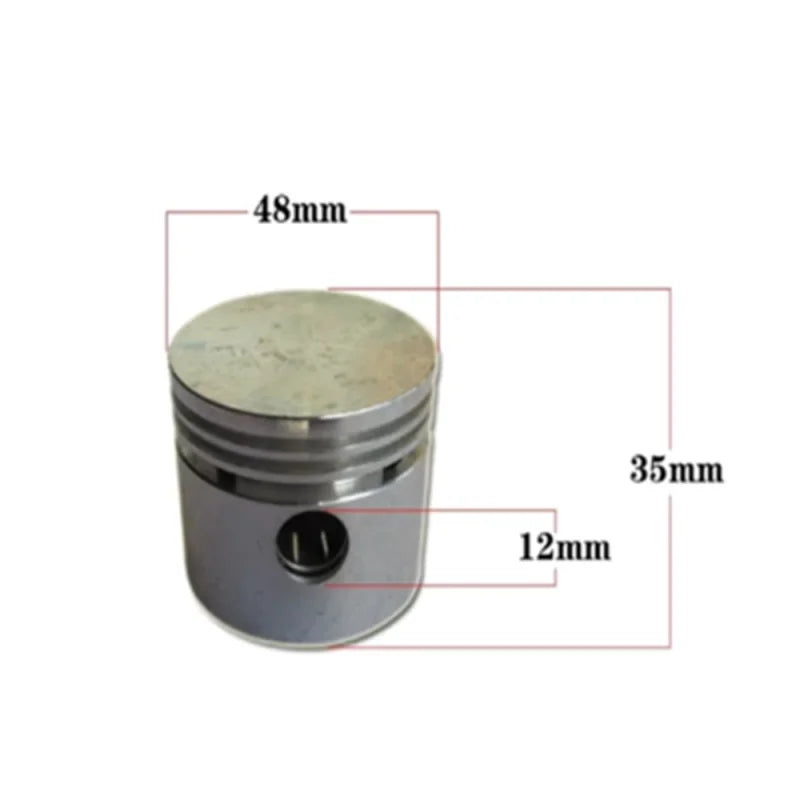 42/47/48/51/65/80/90mm piston for direct driven air compressor, belt driven air compressor. compressor pistons.