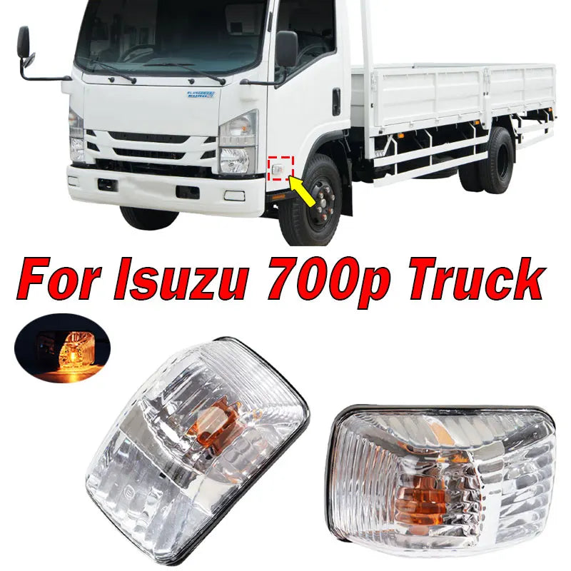 Accesorios exteriores para Isuzu 700p, luces de esquina, luces de señalización, luces de posición laterales, luces de puerta, conjunto de luces de coche.