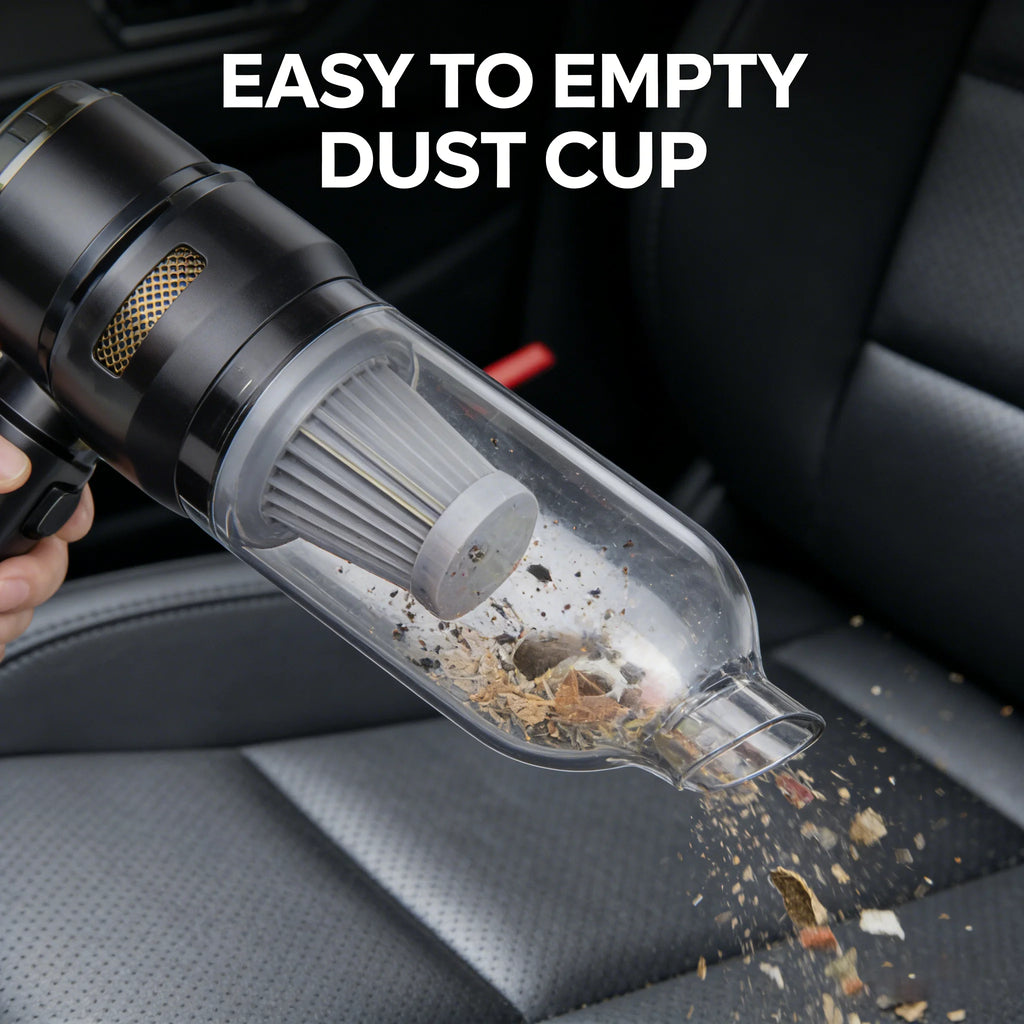 Car Wireless Vacuum Cleaner Strong Suction Handheld Wet Dry Auto Vacuum Home & Car Dual Use Mini Vacuum Cleaner Home Appliance