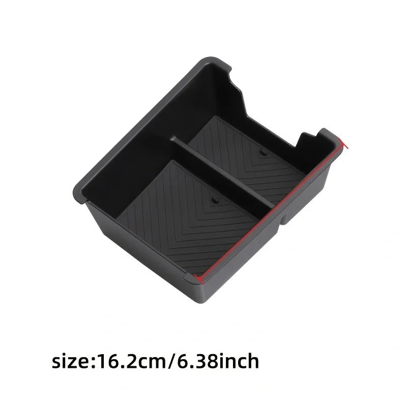 for Dacia Duster/for Renault Duster (2025-2026) Car Armrest Storage Box Interior Accessories Center Console Tray Tidying ABS