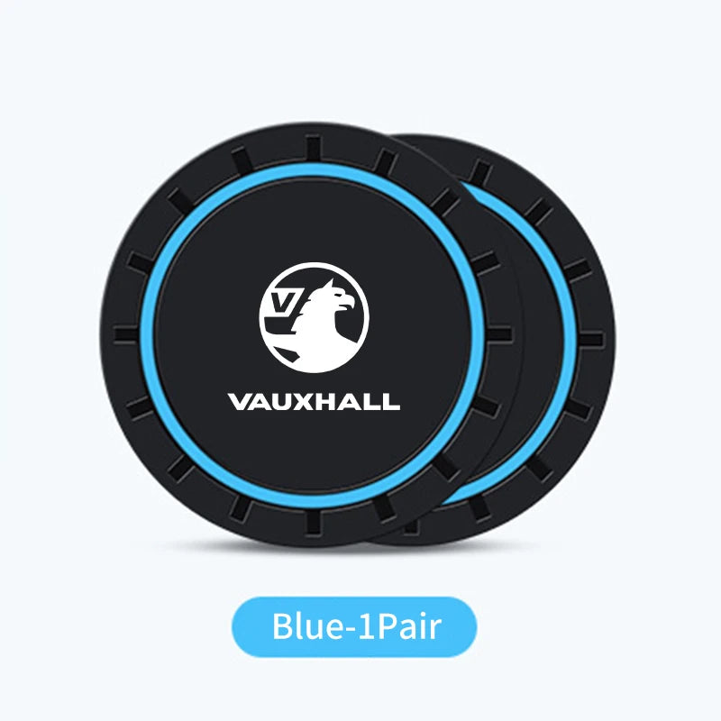 Car Cup Holder Coaster Auto Decoration Silicone Mat Accessories Interior For Vauxhall Corsa VXR Astra GTC Tigra Zafira Vectra