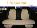 Car Seat Cover Accesorries Flax Summer Protect Cushion Protector Front Rear Full Set Vehicle Supplies Auto Interior Universal