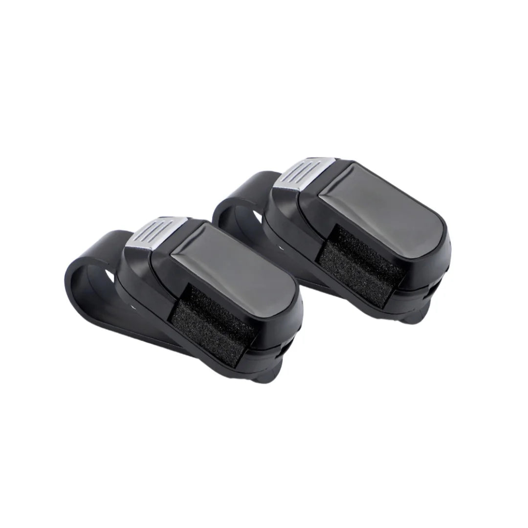 Car Glasses Holder Clip - Durable ABS Resin, Easy Installation for All Vehicle Models, Keeps Fashion Glasses Secure & Visible on